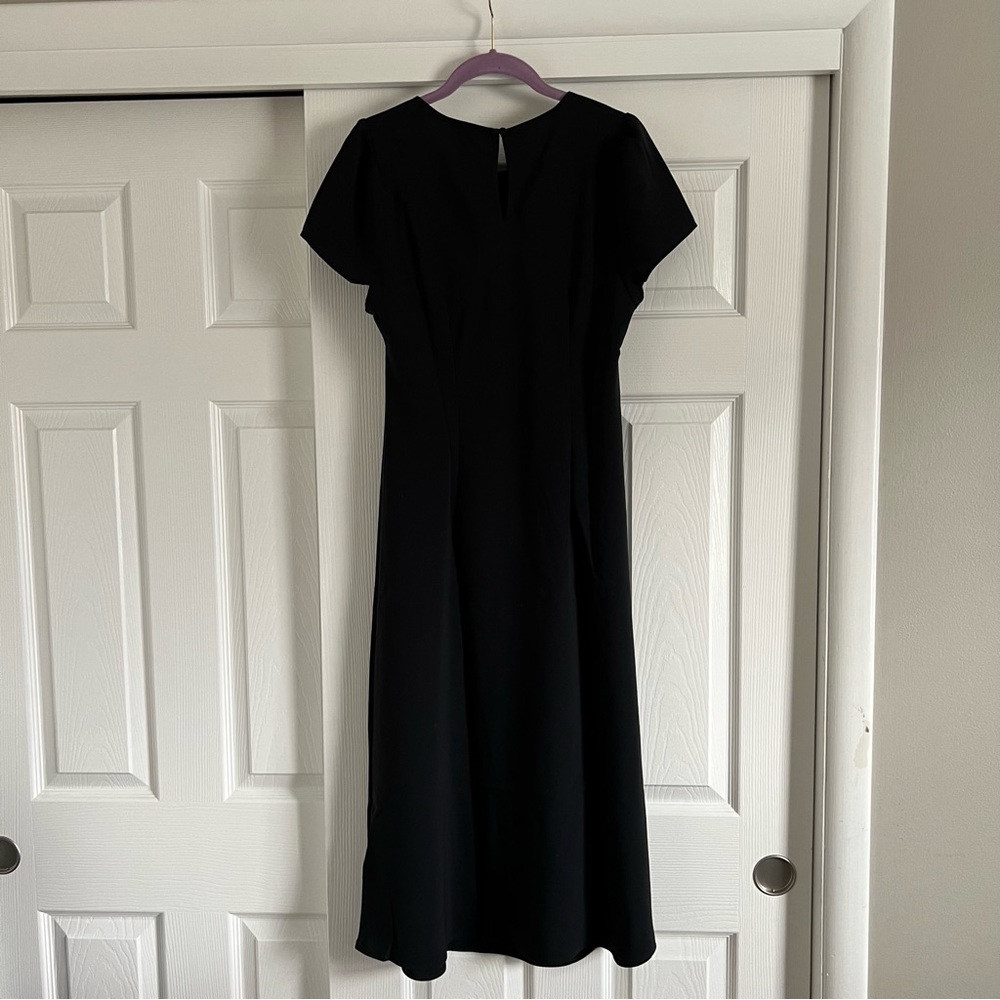 J Crew factory dress. 10. Black. NWOT